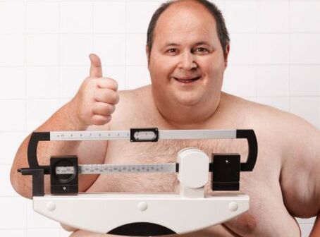 چاقی یکی از دلایل زوال قدرت مردان است